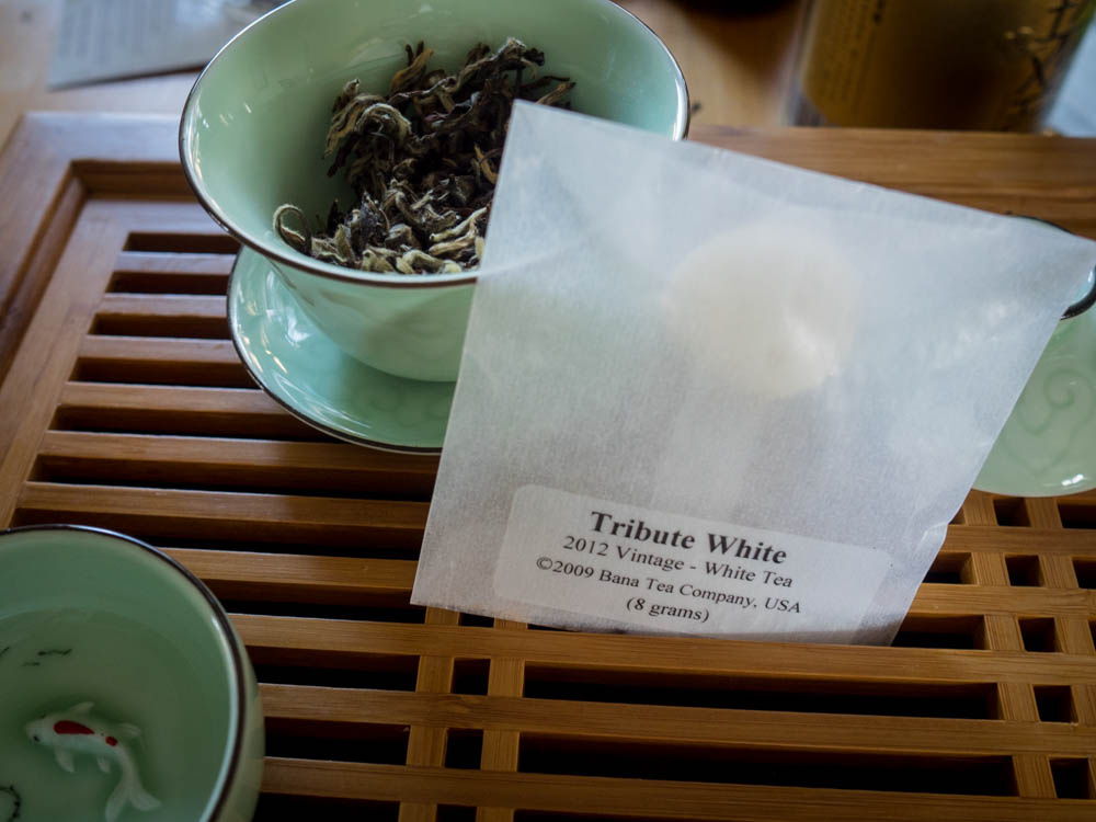 Tea samples.